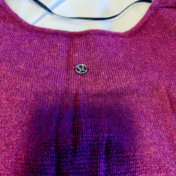 Lululemon sweater - super soft wool. Has thumb holes. - Picture 2 of 3